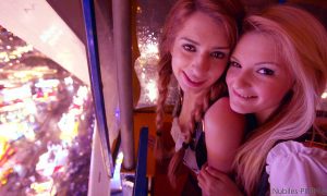 Hope Harper and Joseline Kelly Biergarten
